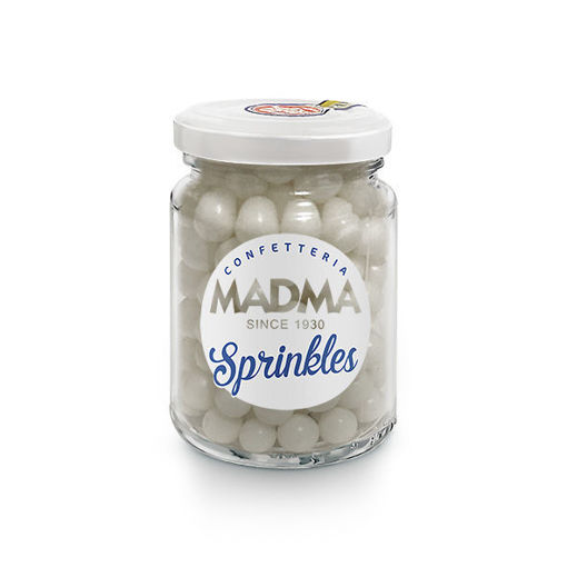 Sprinkles sferici Bianco brillante 8 mm 90 grammi