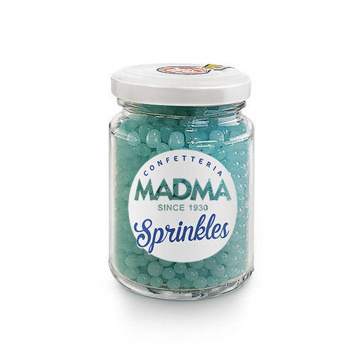 Sprinkles sferici Celeste brillate 4 mm 90 grammi