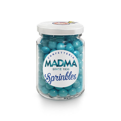 Sprinkles sferici Celeste perlato 8 mm 90 grammi