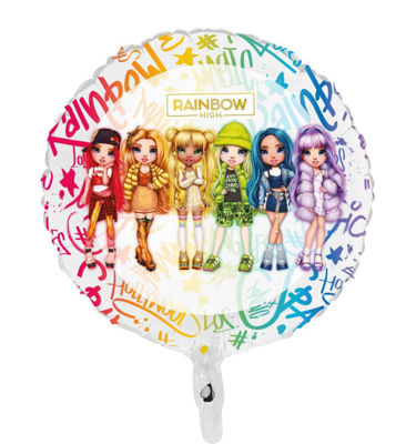 PALLONCINO MYLAR MINISHAPE - ME CONTRO TE RAINBOW 31,5cm (gonfiabil