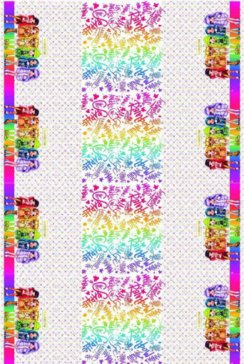 Tovaglia in plastica Rainbow High 120x180 cm