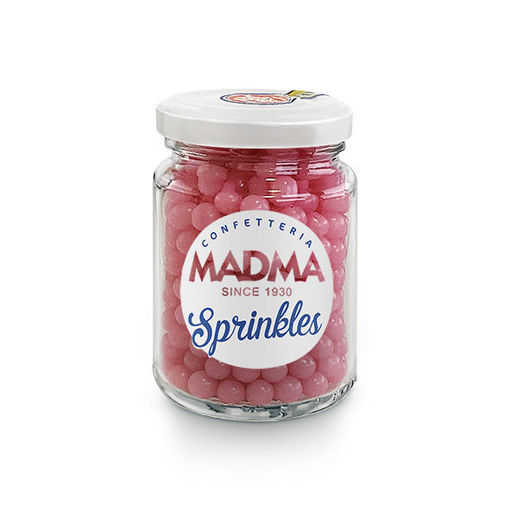 Sprinkles sferici Rosa brillante 6 mm 90 grammi