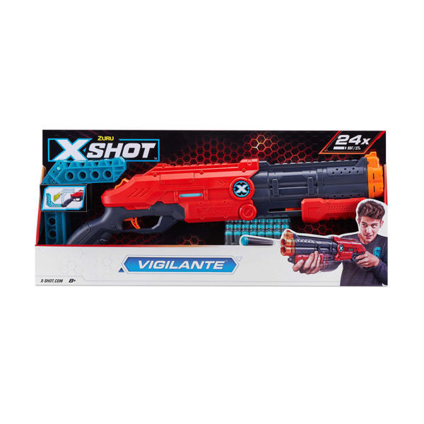 X SHOT - Fucile Doppia Canna Vigilante (24 Dardi)