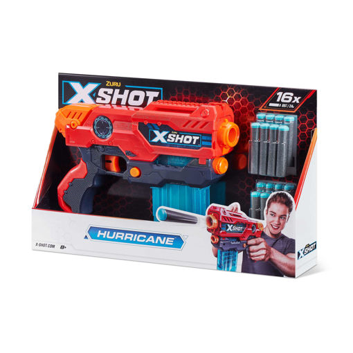 X SHOT - Fucile Excel Huricane  6 (16 Dardi)