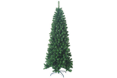 Partycolare- Albero di Natale Slim Stelvio Innevato 240 cm