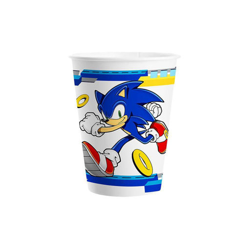 Bicchieri 200 cc Sonic 8 pezzi