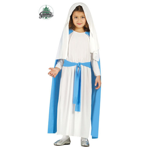 Costume Vergine Maria  5/6 anni