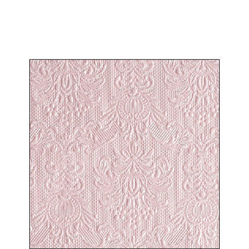 Tovaglioli 25x25 cm Elegance Pearl Pink 15 pezzi