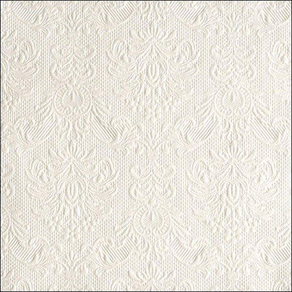 Tovaglioli 33x33 cm Elegance Pearl White 15 pezzi