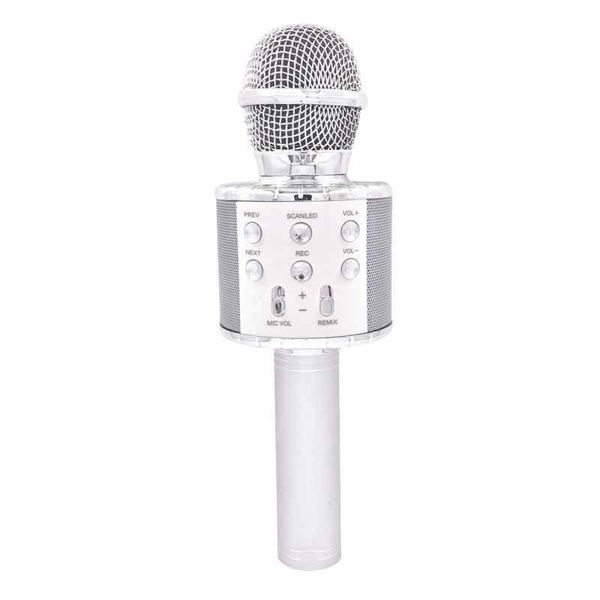 Microfono Karaoke Argento