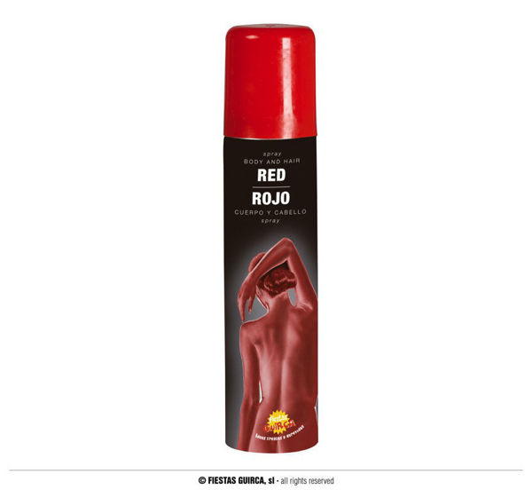 Spray Rosso Corpo e Capelli 75 ml