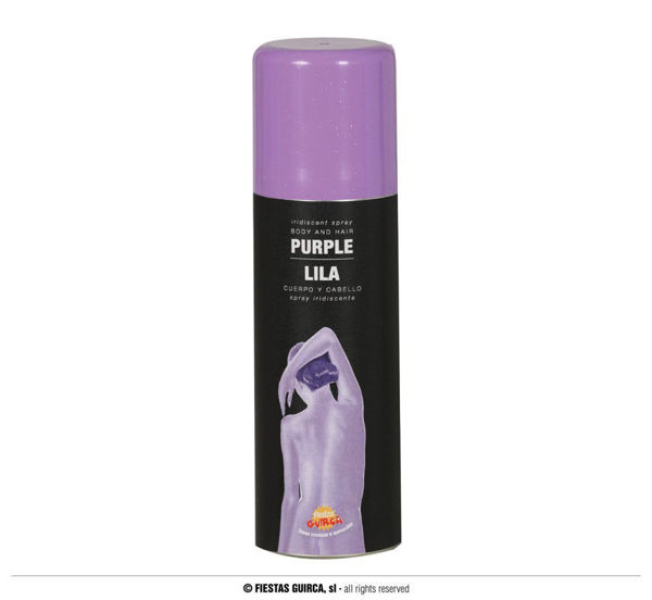 Spray per il corpo iridescente Lilla 100 ml