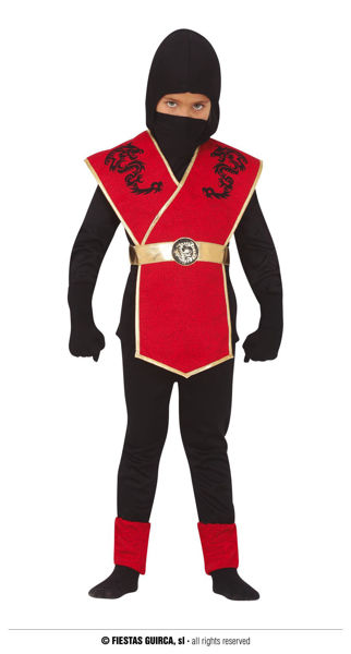 Costume Ninja taglia 5/6 anni