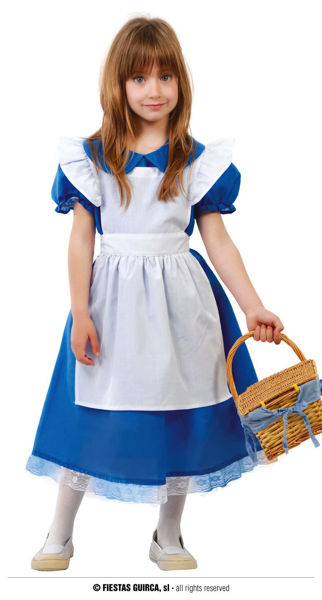 Costume Alice taglia 3/4 anni