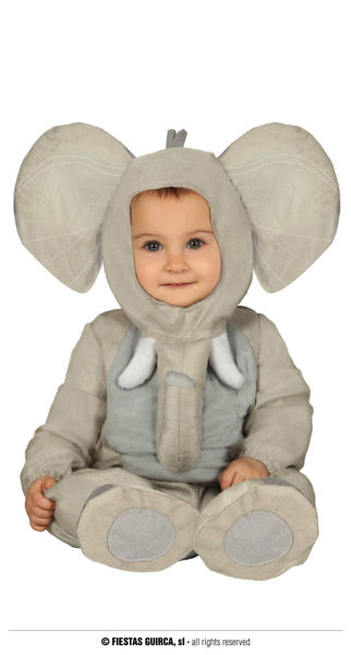 Costume Baby Elefante 18/24 mesi