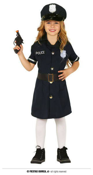 Costume Poliziotta 3/4 anni