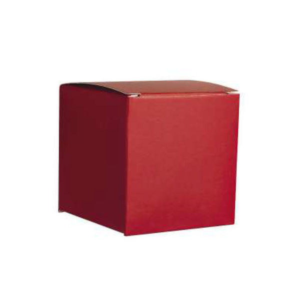 Scatola cartone 6x6x6 cm Rosso 10 pezzi