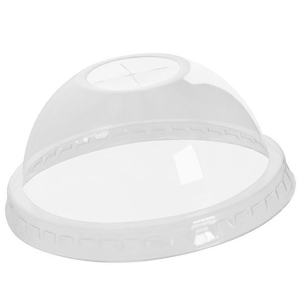 Coperchi Dome trasparenti per Bicchieri R-PET 50 pezzi