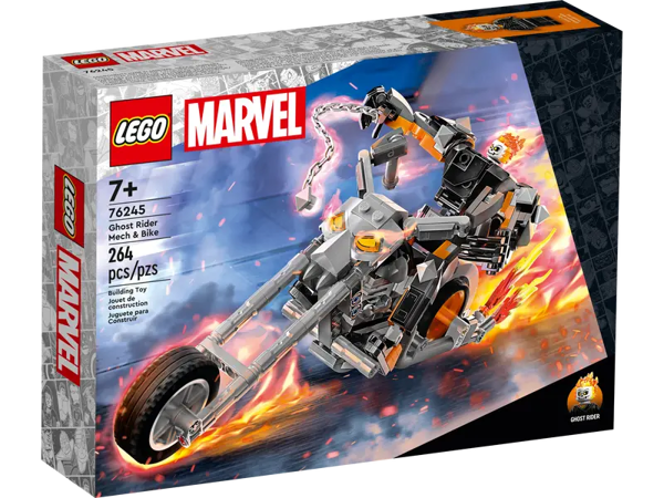 Lego Marvel Mech e Moto di Ghost Rider