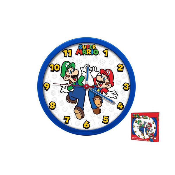 Orologio da Parete 25 cm Super Mario