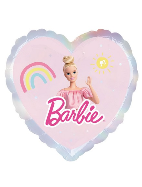 Palloncino 17"42 cm cuore Barbie