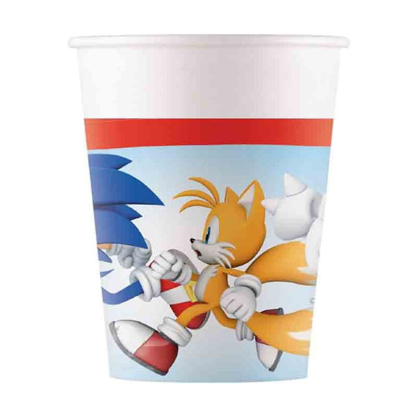 Bicchieri 200 ml Sonic 8 pezzi