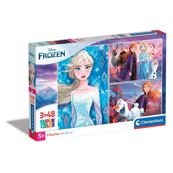Puzzle 3x48 supercolor Frozen