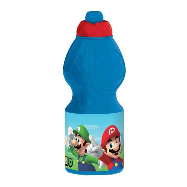 Borraccia in plastica 400 ml Super Mario