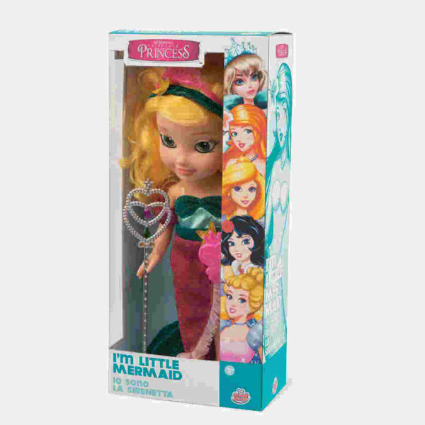 Bambola 35 cm Principessa La Sirenetta