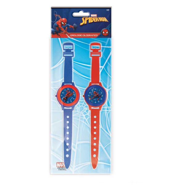 Spiderman bracciale orologio 2 pezzi