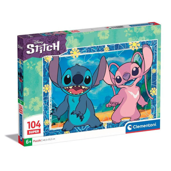 Puzzle 104 Super Disney Stitch