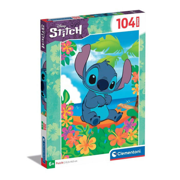Puzzle 104 pezzi Stitch