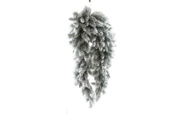 Immagine di Corona Natalizia Davos Innevata 180 cm