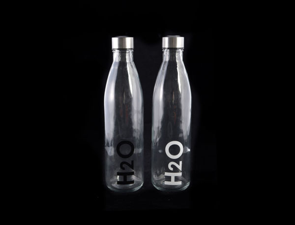 Immagine di Bottiglia in vetro trasparente 1 lt
