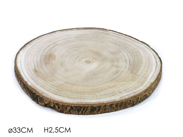 Immagine di Centrotavola in legno 33 cm