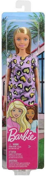 Immagine di Barbie Bambola 30 cm vestito viola con farfalle