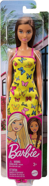 Immagine di Babie Bambola 30 cm vestito giallo con farfalle