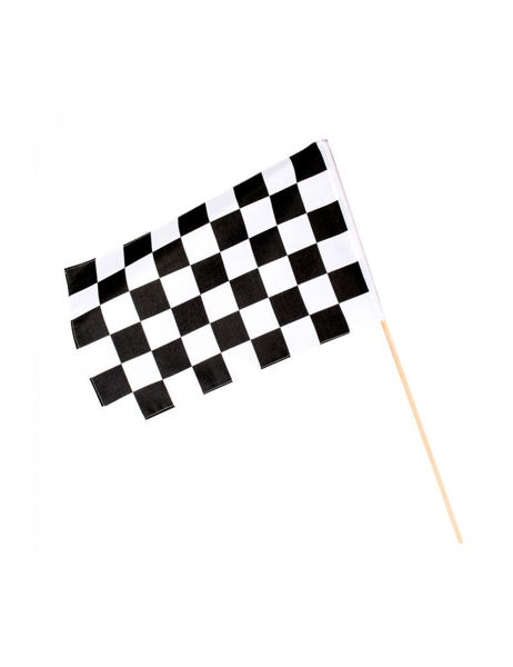 Bandiera Racing a scacchi 30x45 cm