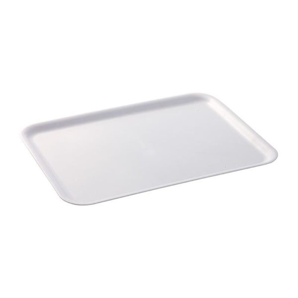 Vassoio Cerimonia Rettangolare Bianco Alcas disponibile in varie misure