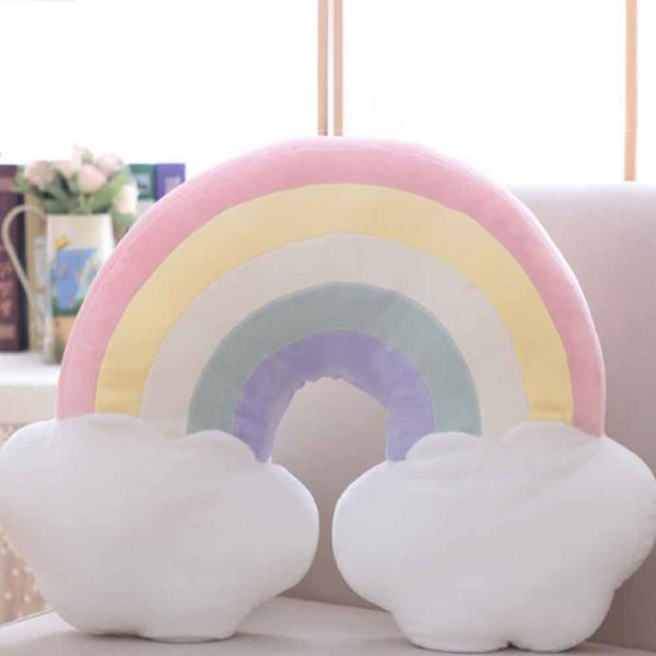 Immagine di Peluche Cuscino Arcobaleno