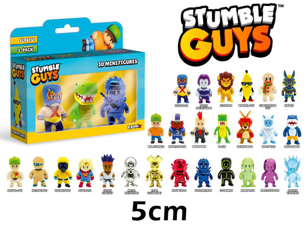 Immagine di Stumble Guys 3D pack 3 personaggi