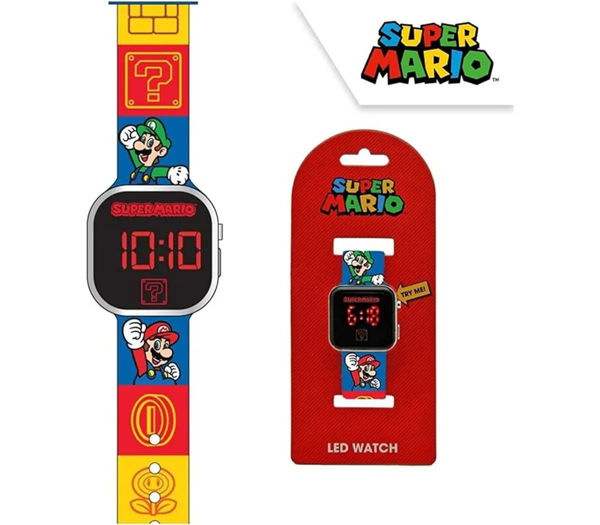 Orologio da Polso Led Super Mario