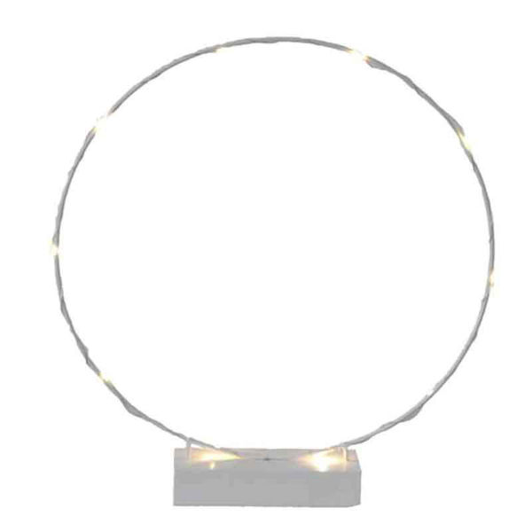 Immagine di Cerchio Bianco con LED