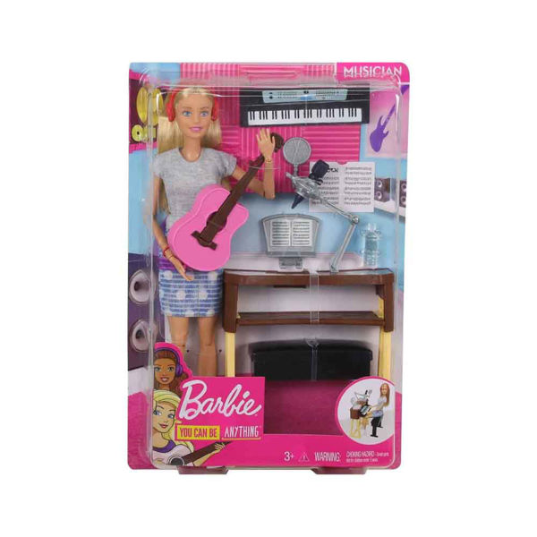 Immagine di Barbie Musicista Accessori Tastiera e Chitarra