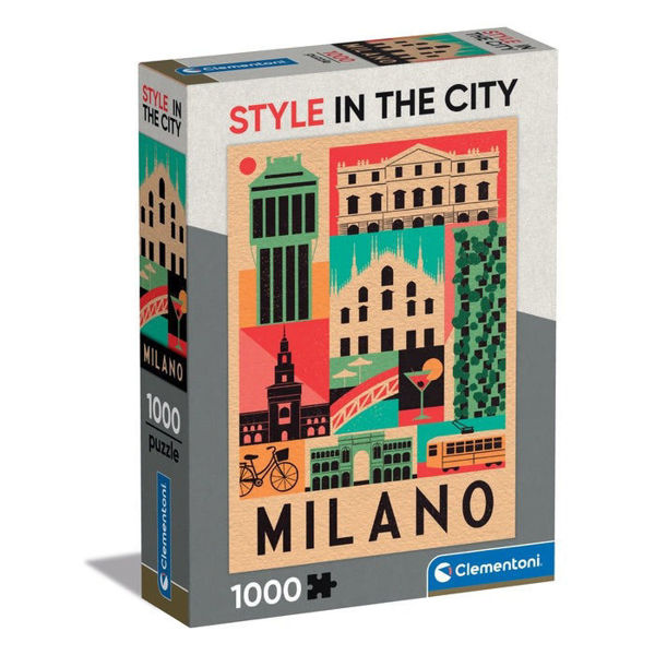 Puzzle 1000 Style in The City Milano Compact
