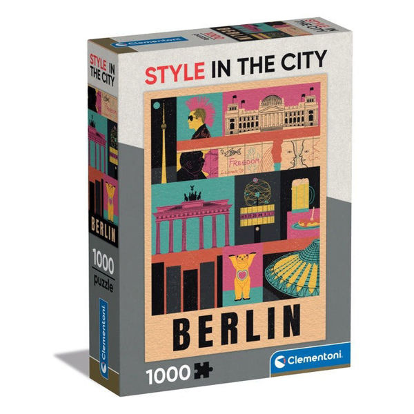Puzzle 1000 Style in The City Berlin Compact