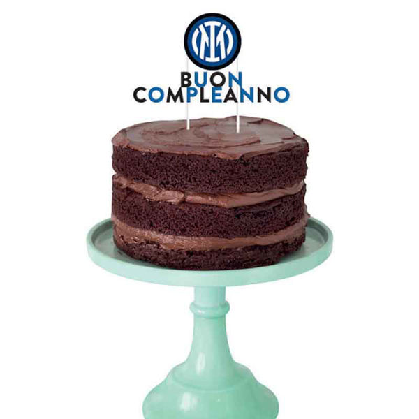 Cake Topper Buon Compleanno Inter
