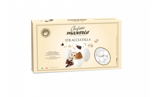 Confetti Maxtris Tenerezze al Cioccolato Stracciatella 1 Kg