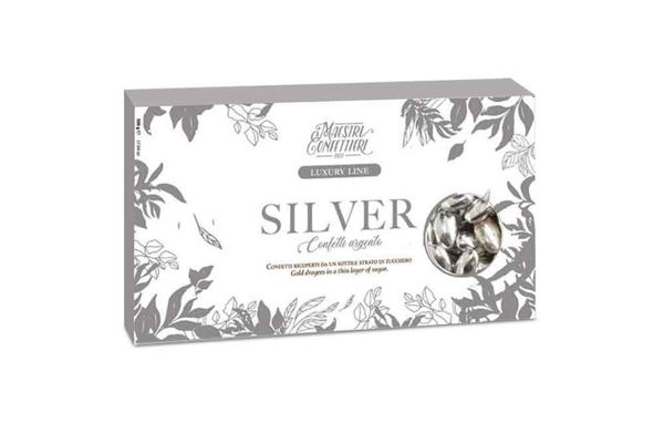 Confetti alla al Cioccolato Argentati 500 grammi
