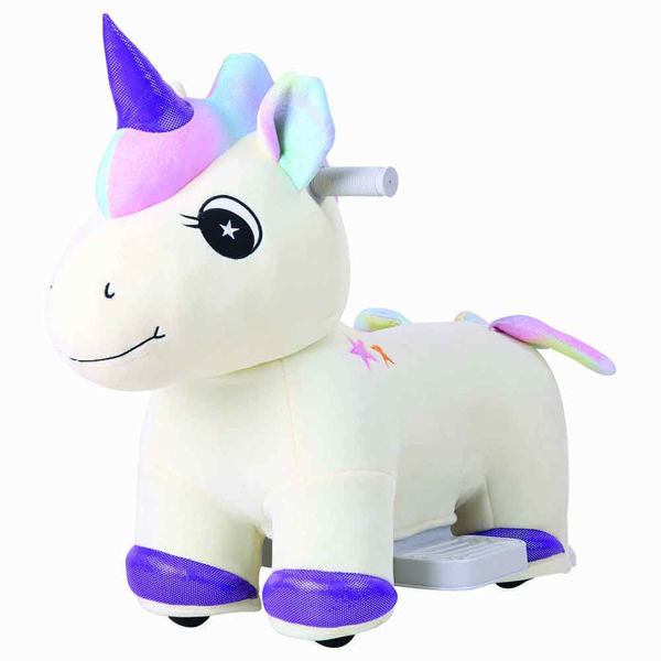 Unicorno Cavalcabile in Peluche